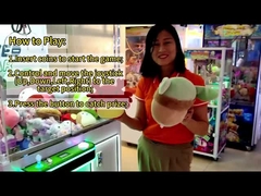 大型人形機 44インチコイン操作ゲーム 玩具爪クレーン機 ビール受付機 引越し星