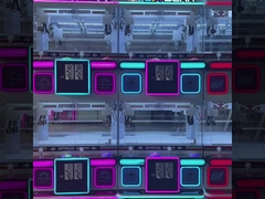 コイン操作ゲーム 最新のおもちゃ クロークレーンマシン 4人のプレイヤーができる