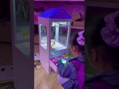 屋内ゲームマシン ミニスーパークレーン クローマシン クローマシン 小さな