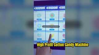 Cotton Candy Automatic Vending Machine