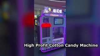 Cotton Candy Automatic Vending Machine